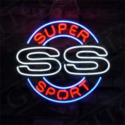 Super Sport SS Neon Signs Light Neon Signs Land