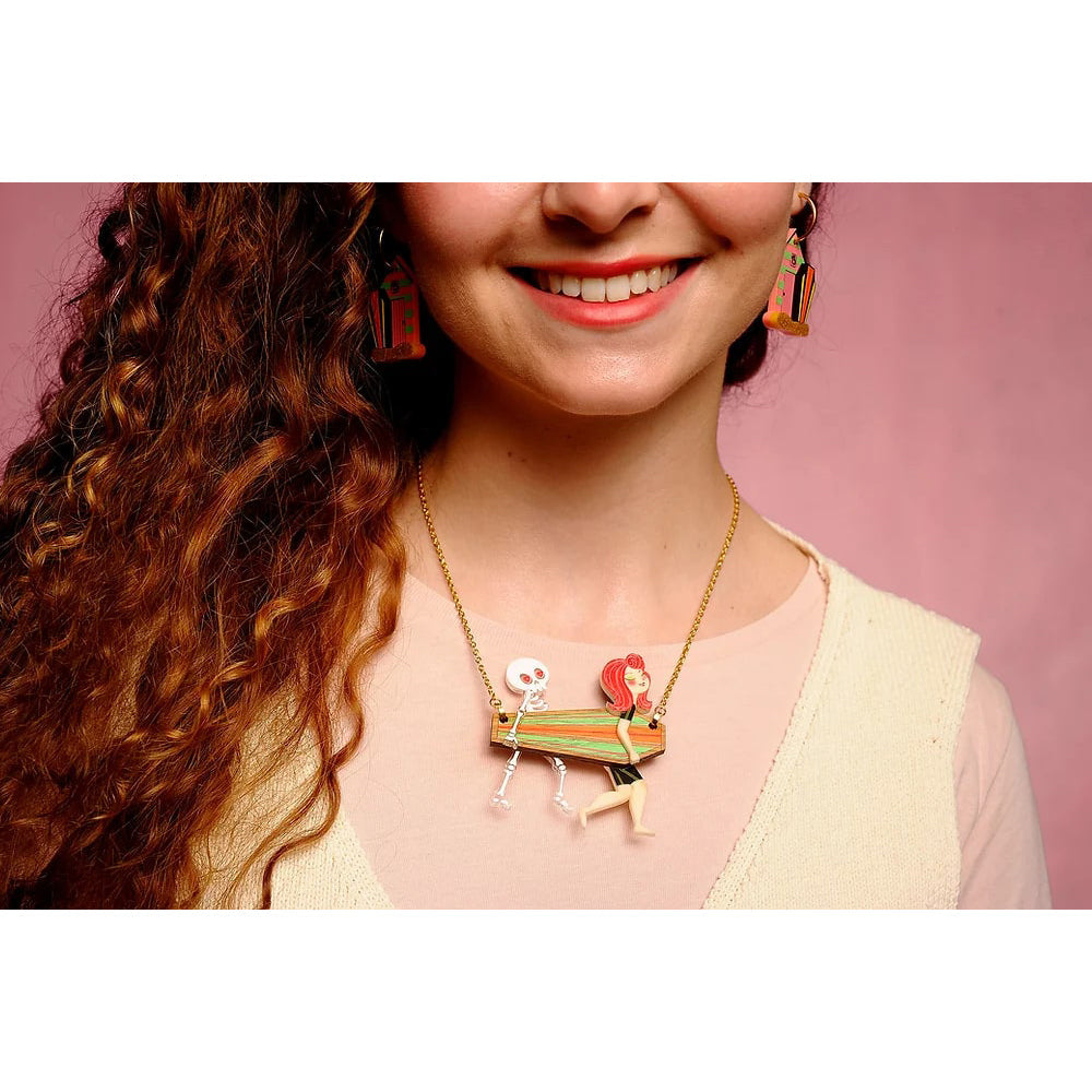 Surfer Couple Necklace by Laliblue Quirks!