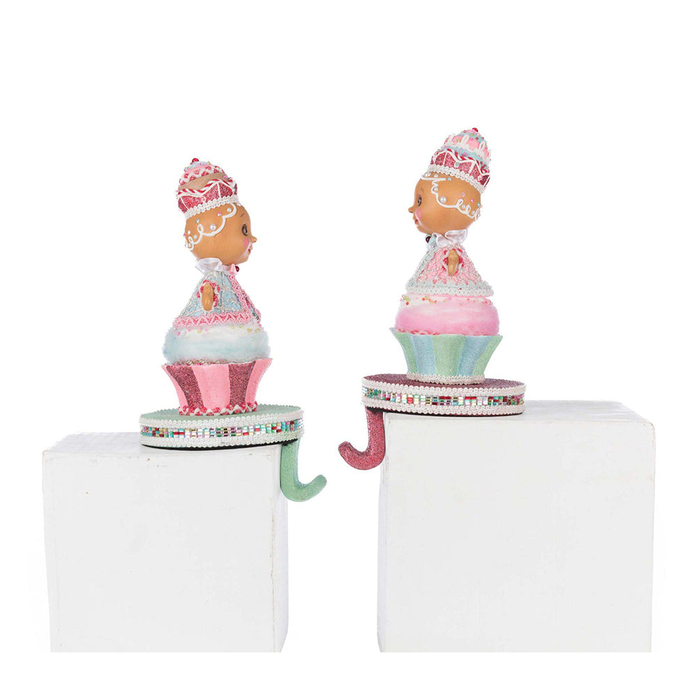Sweet Delights Gingerbread Stocking Holder Assortment of 2 by Katherine's Collection Quirks!