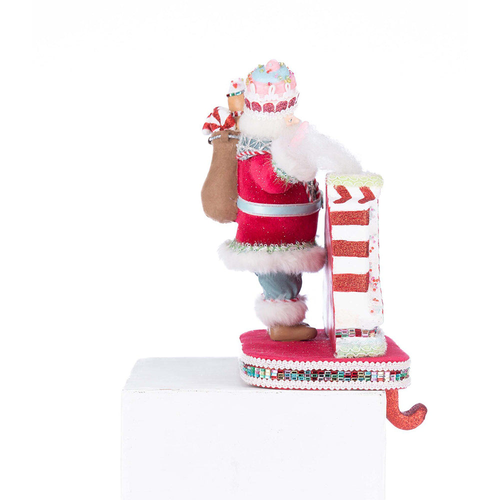 Sweet Delights Santa Stocking Holder by Katherine's Collection Quirks!