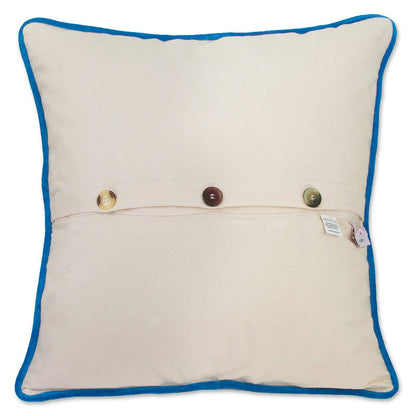 Tampa - St. Pete, FL Hand-Embroidered Pillow Quirks!