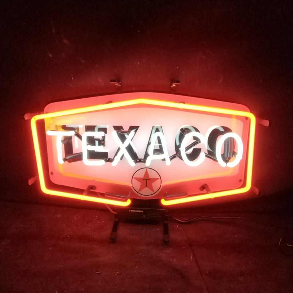 Texaco Gasoline Neon Light Sign Neon Signs Land