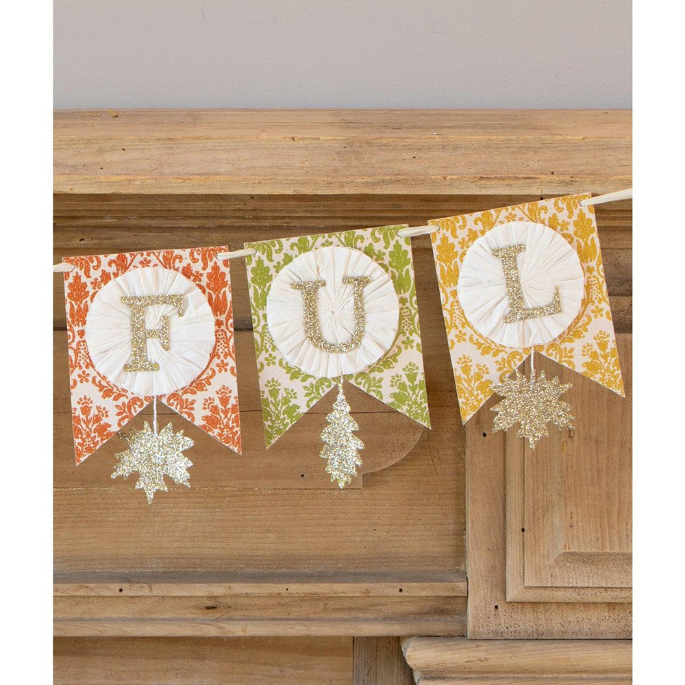 Thankful Garland by Bethany Lowe Designs Quirks!