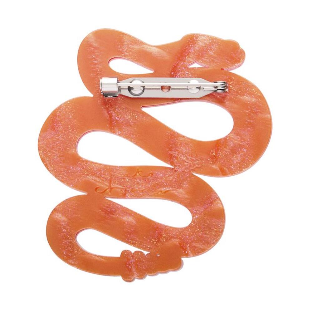 The Rowdy Rattlesnake Brooch by Erstwilder Quirks!