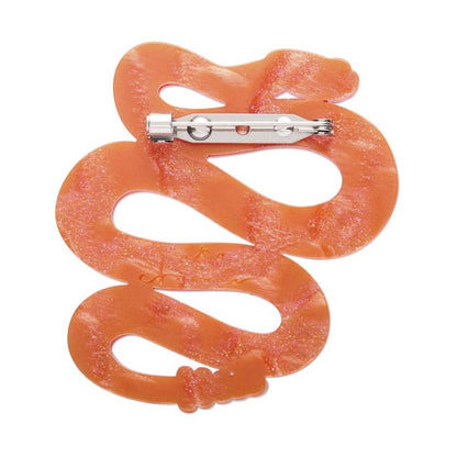 The Rowdy Rattlesnake Brooch by Erstwilder Quirks!