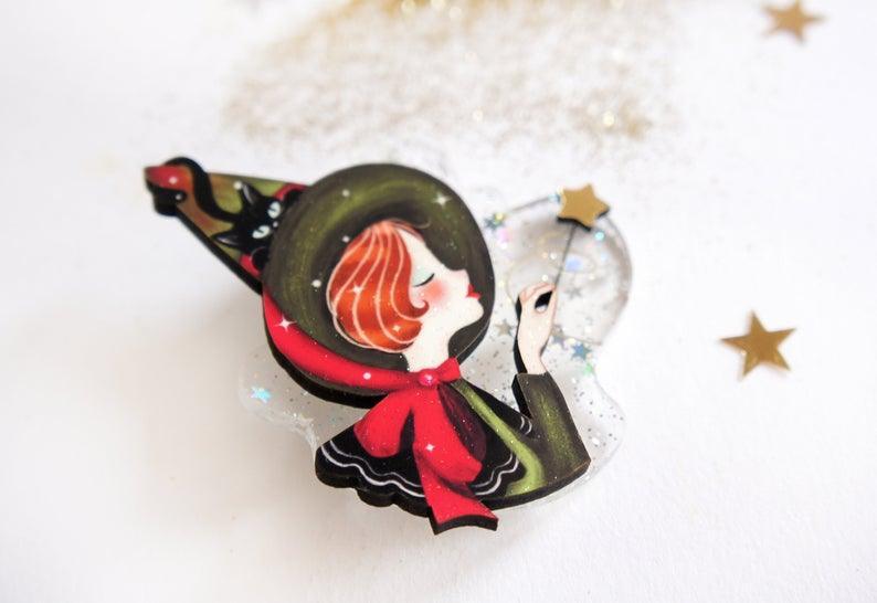 The Sorceress Brooch by Laliblue