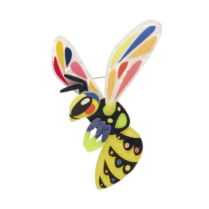 The Youthful Yellowjacket Brooch by Erstwilder Quirks!