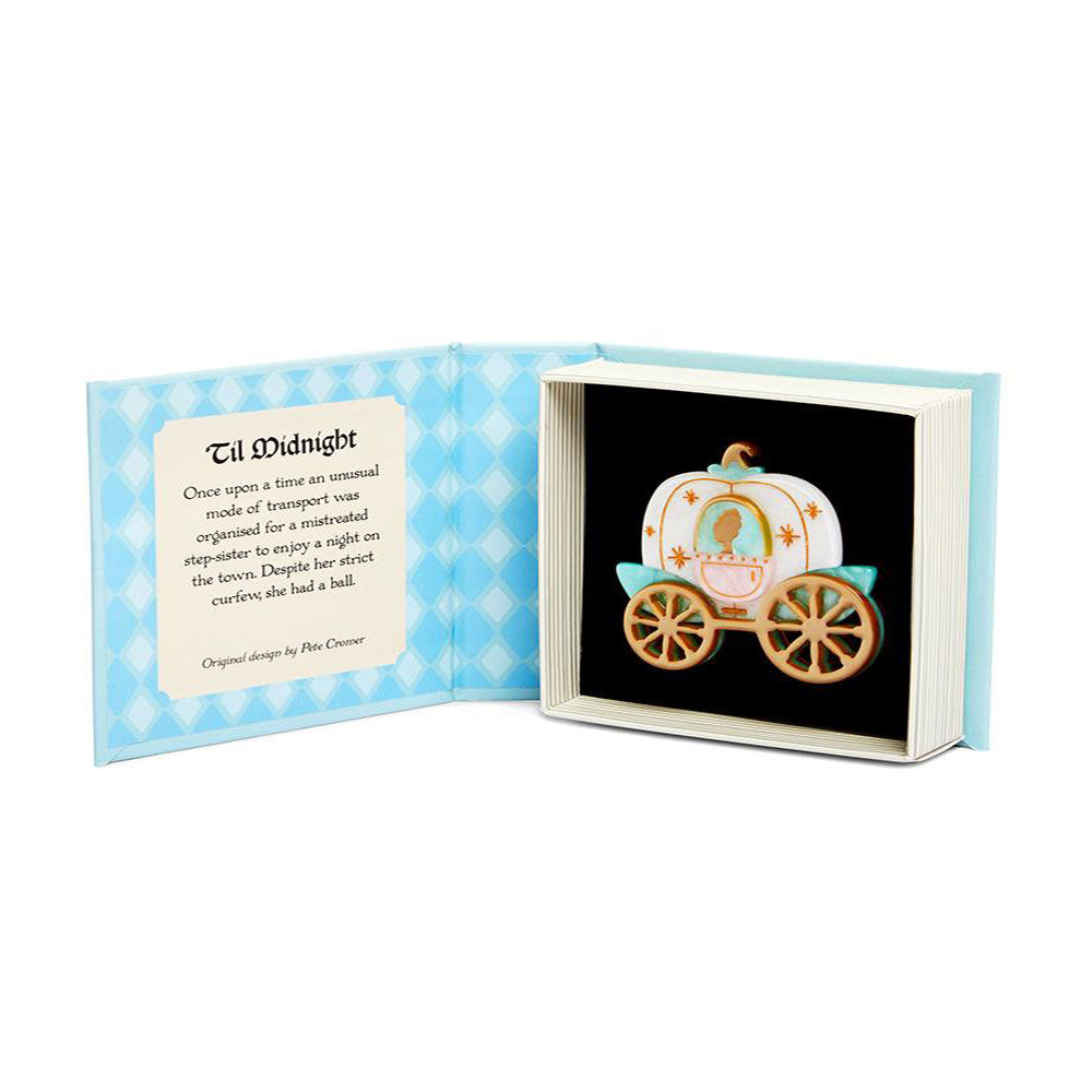 Til Midnight Cinderella Brooch by Erstwilder x Pete Cromer Quirks!