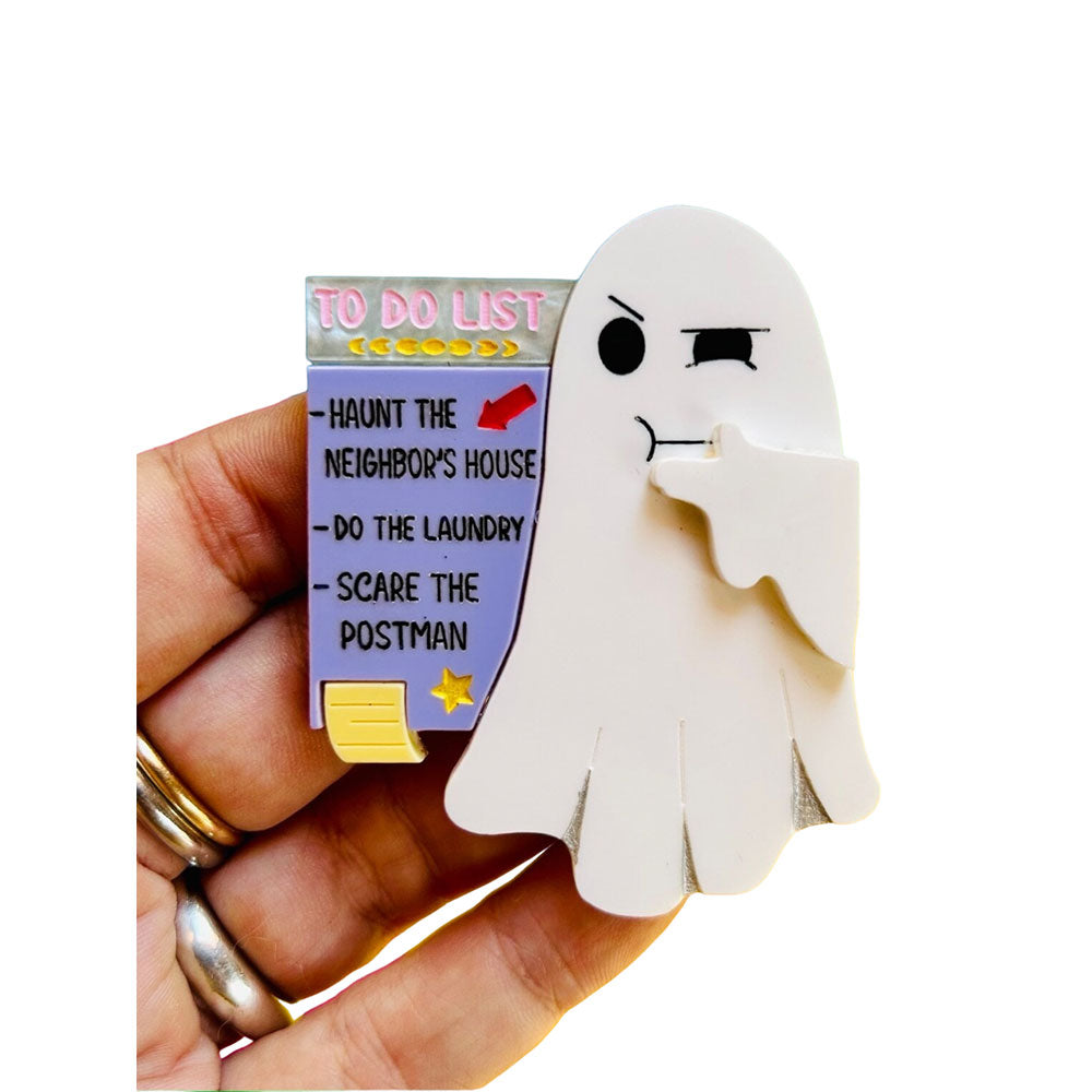 To Do List Acrylic Brooch by Makokot Design Quirks!