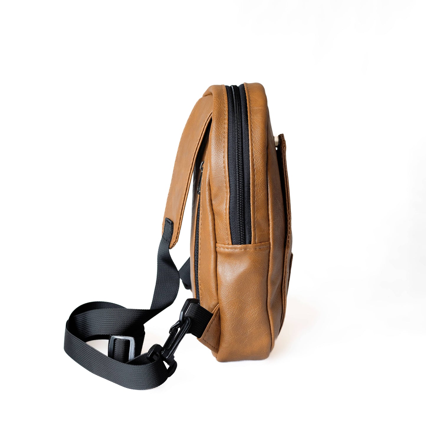 Small Vegan Leather Sling Bag - Crossbody | Buru