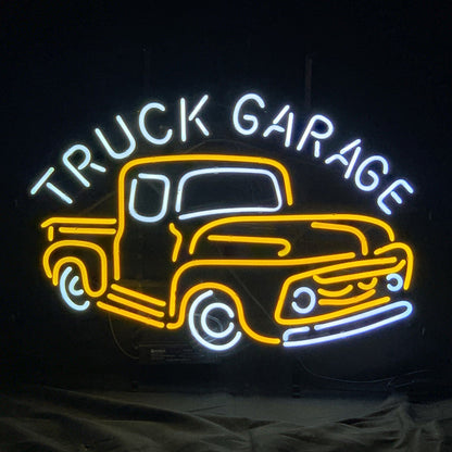 Truck Garage Car Neon Signs Light Neon Signs Land