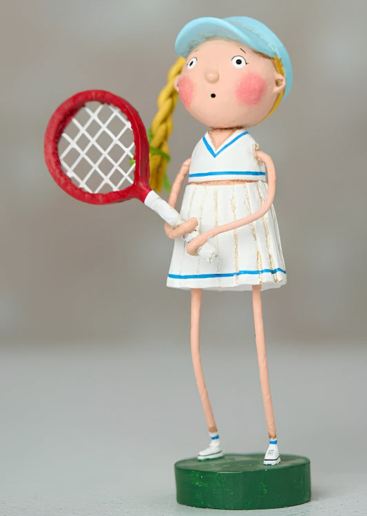 Courtney Tennis Player Figuine by Lori Mitchell *New for 2025* Quirks!