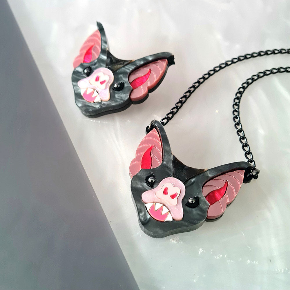 Vampire Bat Necklace by Cherryloco Quirks!