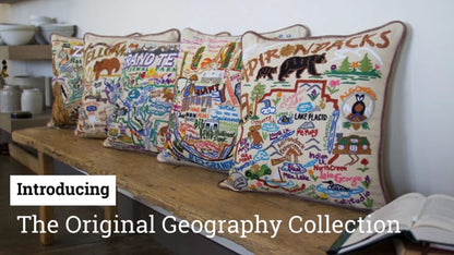 Vermont Hand-Embroidered Pillow Quirks!