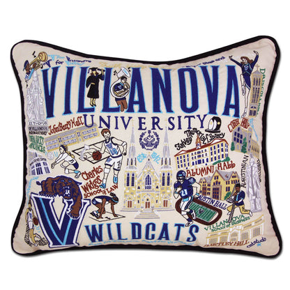 Villanova University Collegiate Embroidered Pillow by CatStudio Quirks!