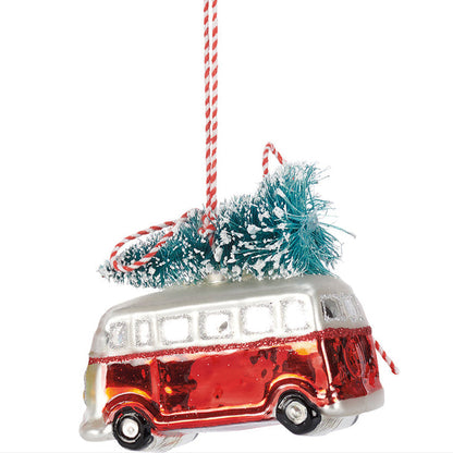Vintage Bus Glass Ornament Quirks!