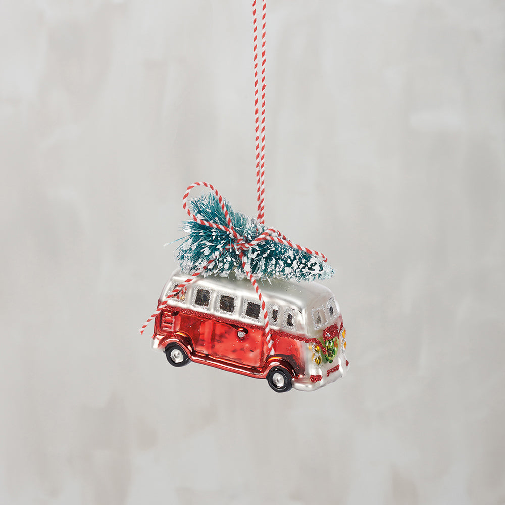 Vintage Bus Glass Ornament Quirks!