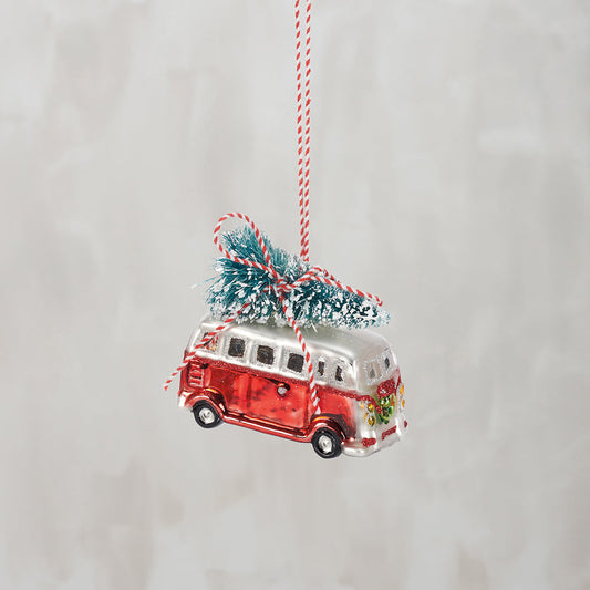 Vintage Bus Glass Ornament Quirks!