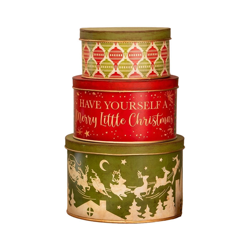 Vintage Christmas Tins S3 by Bethany Lowe Designs Quirks!
