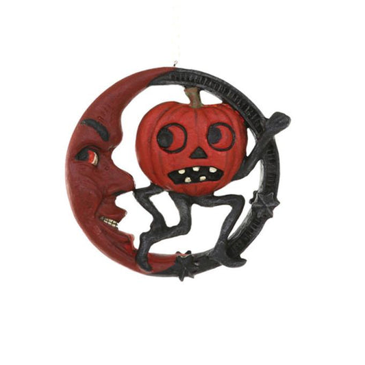 Vintage Halloween Moon & Pumpkin Decor Quirks!