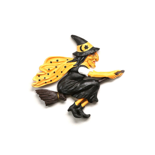XL Vintage Halloween Witch Wall Decor Quirks!