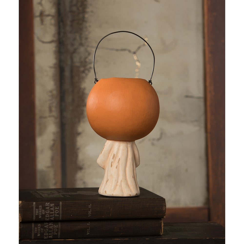 Vintage Scared Pumpkin Ghost by Bethany Lowe Designs Quirks!