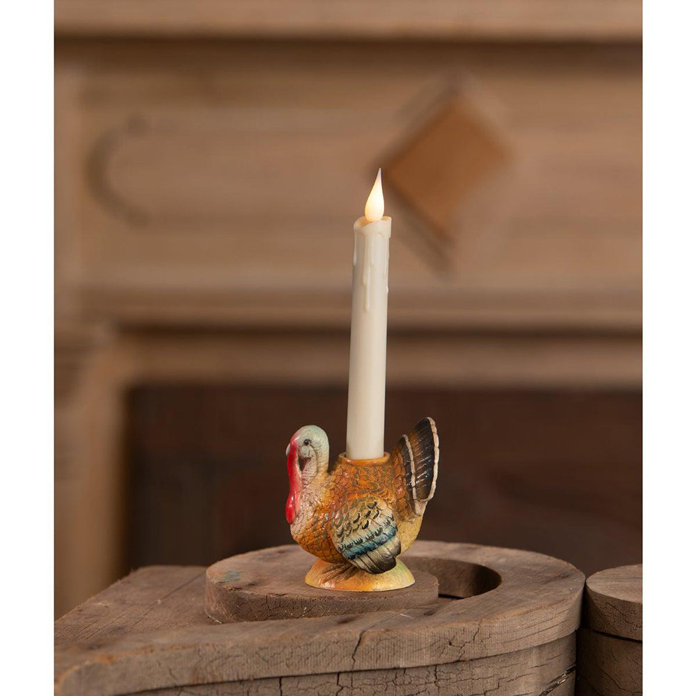 Vintage Turkey Candlestick by Bethany Lowe Designs Quirks!