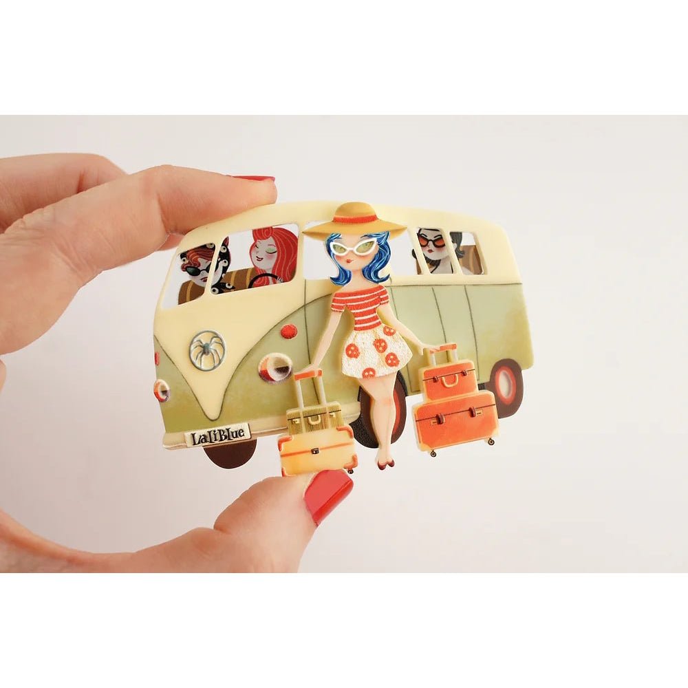 Vintage Van Brooch by Laliblue