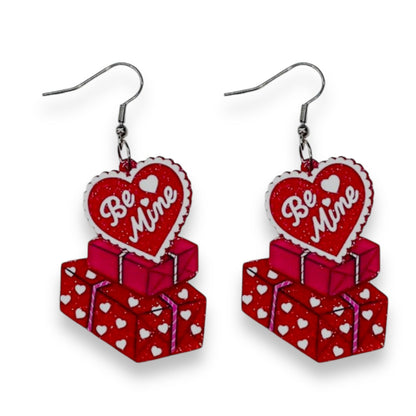 Valentine's Happy Mail Earrings by 50's Vintage Dame x Lipstick & Chrome