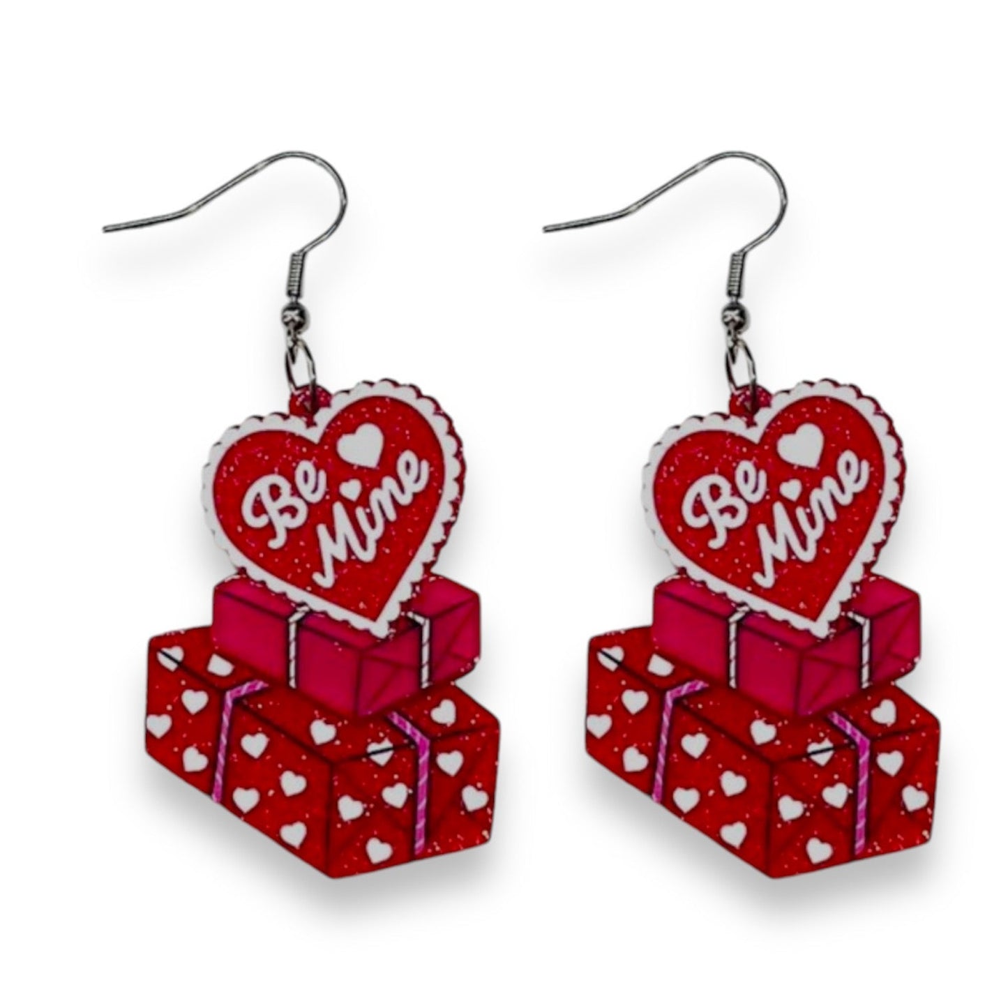 Valentine's Happy Mail Earrings by 50's Vintage Dame x Lipstick & Chrome Quirks!