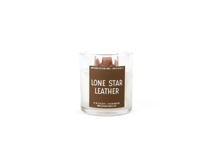 Lone Star Leather Container Candle