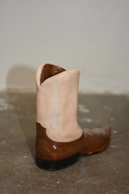 CERAMIC COWBOY BOOT