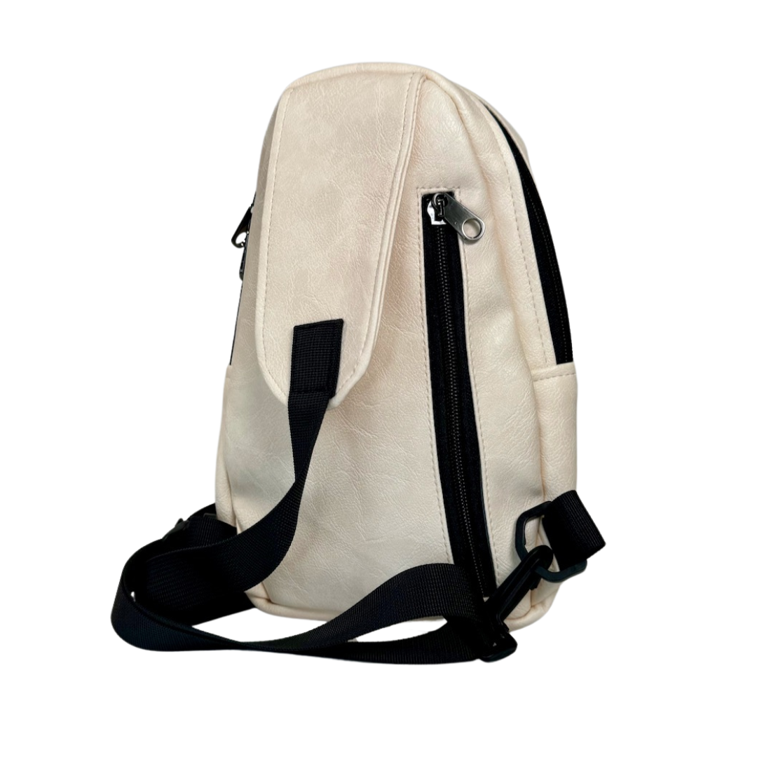 Small Vegan Leather Sling Bag - Crossbody | Buru