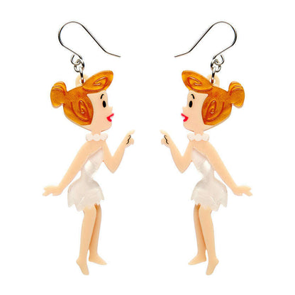 Wilma Flintstone Drop Earrings by Erstwilder