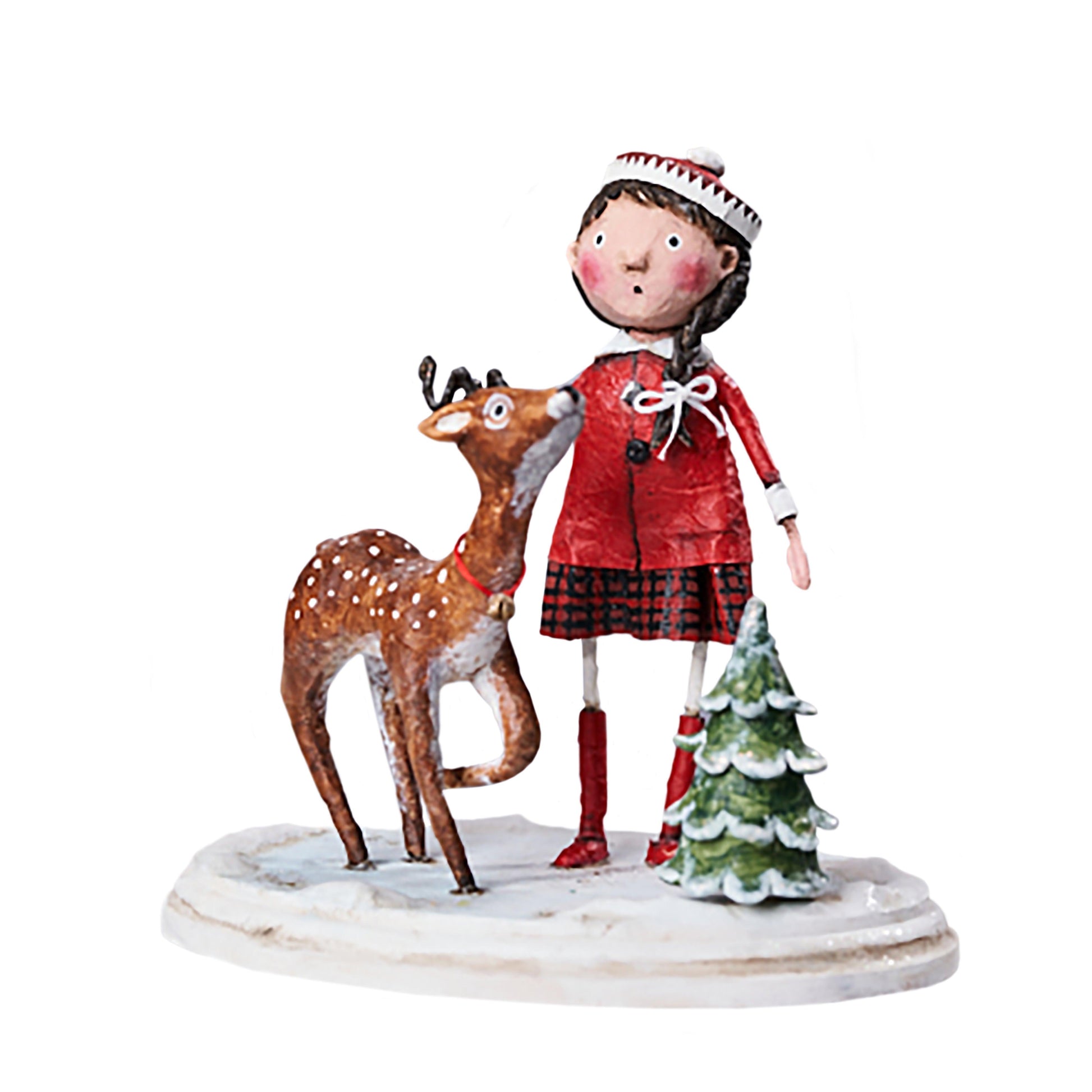 Winter Wonderland Lori Mitchell Christmas Figurine - RETIRED Quirks!