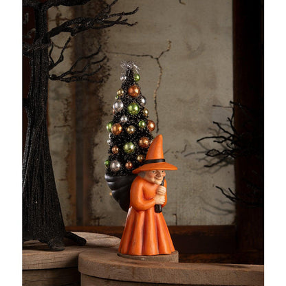 Witch Carrying Tree by Bethany Lowe Designs Quirks!