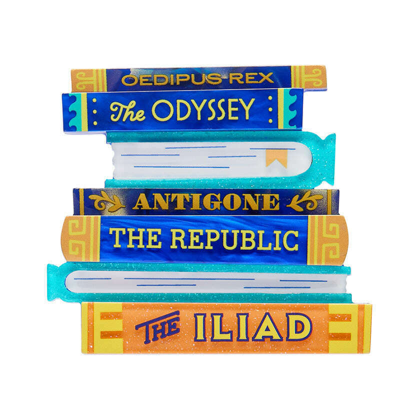 Words of the Wise Brooch by Erstwilder