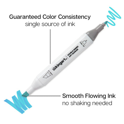 Double-Ended Alcohol Markers - 60 Colors