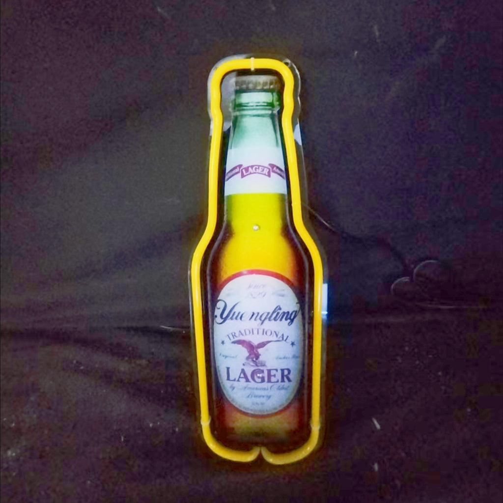 Yuengling Lager Bottle Neon Sign Light Neon Signs Land