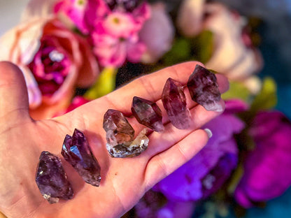 Raw Amethyst with Hematite Inclusions from Zimbabwe, Shangaan Amethyst