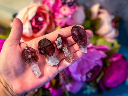 Raw Amethyst with Hematite Inclusions from Zimbabwe, Shangaan Amethyst